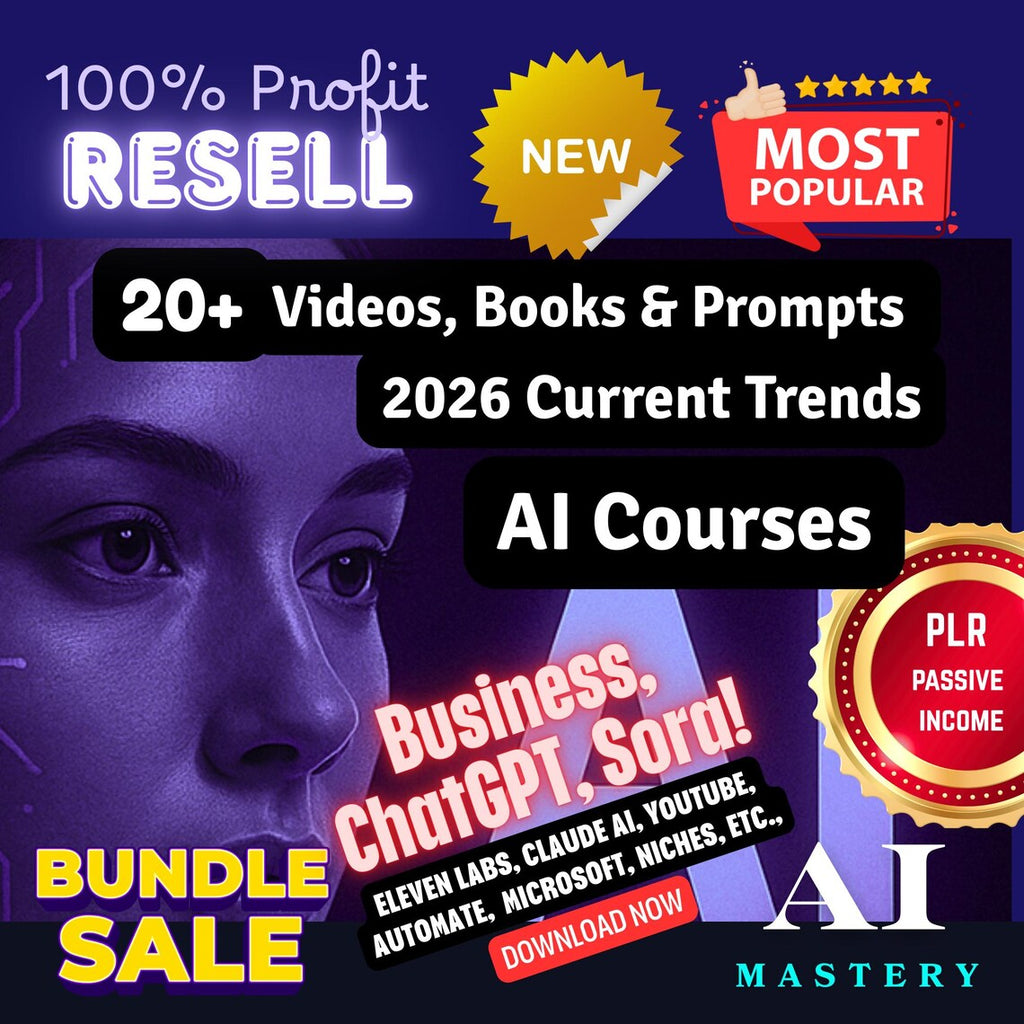 2026 AI Digital Marketing Video Course Bundle